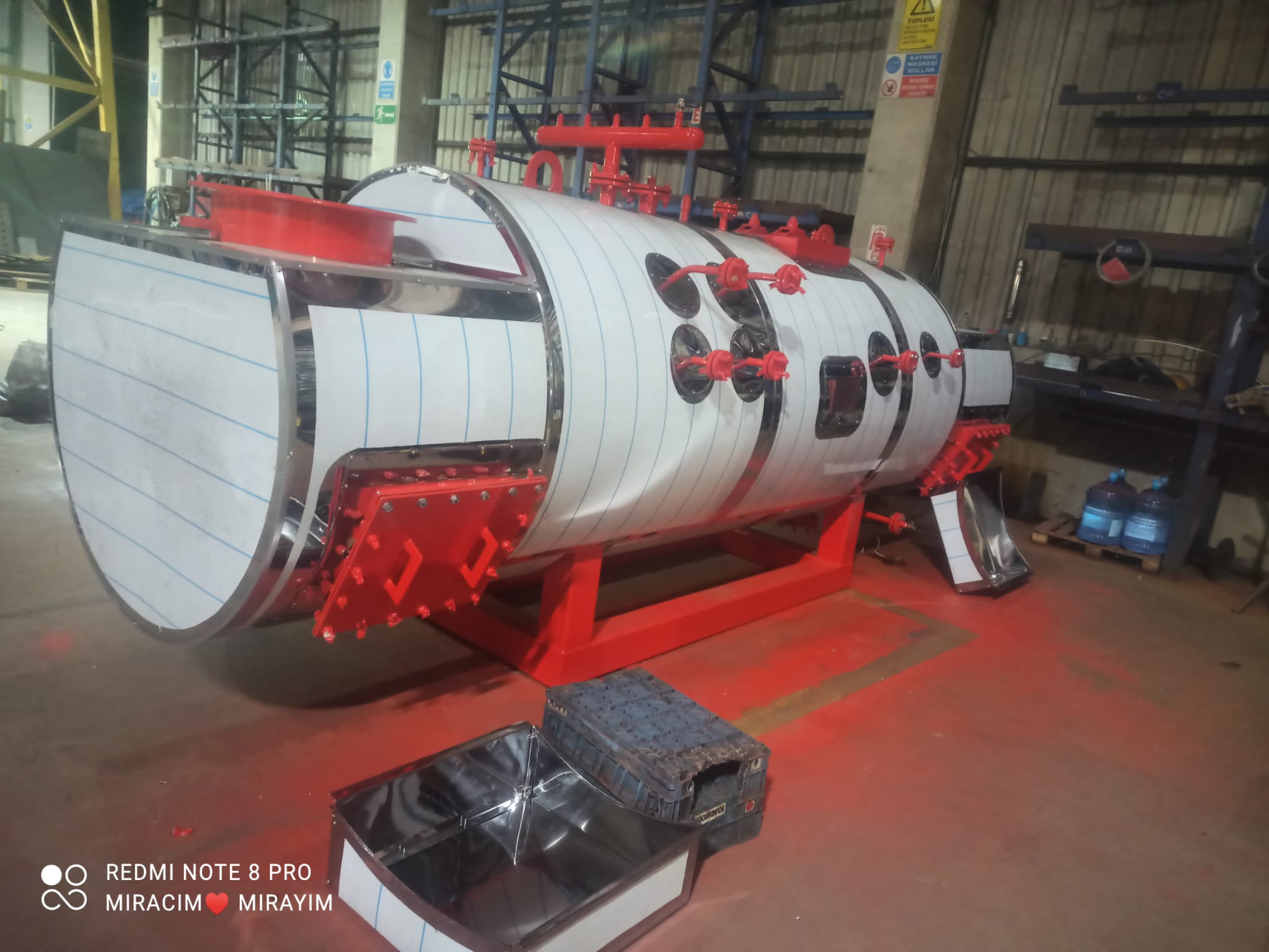 ENERKON DOĞALGAZ KIZGIN YAĞ KAZANLARI İZOLASYONU